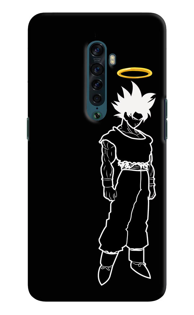 DBS Character Oppo Reno2 Hard Case Back Cover by Casekaro