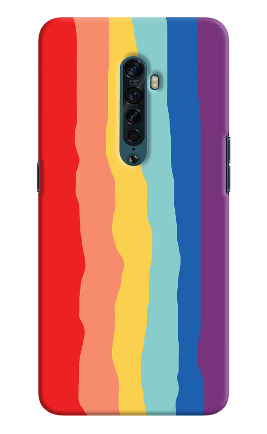 Rainbow Oppo Reno2 Hard Case Back Cover by Casekaro