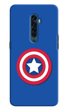 Shield Oppo Reno2 Hard Case Back Cover by Casekaro