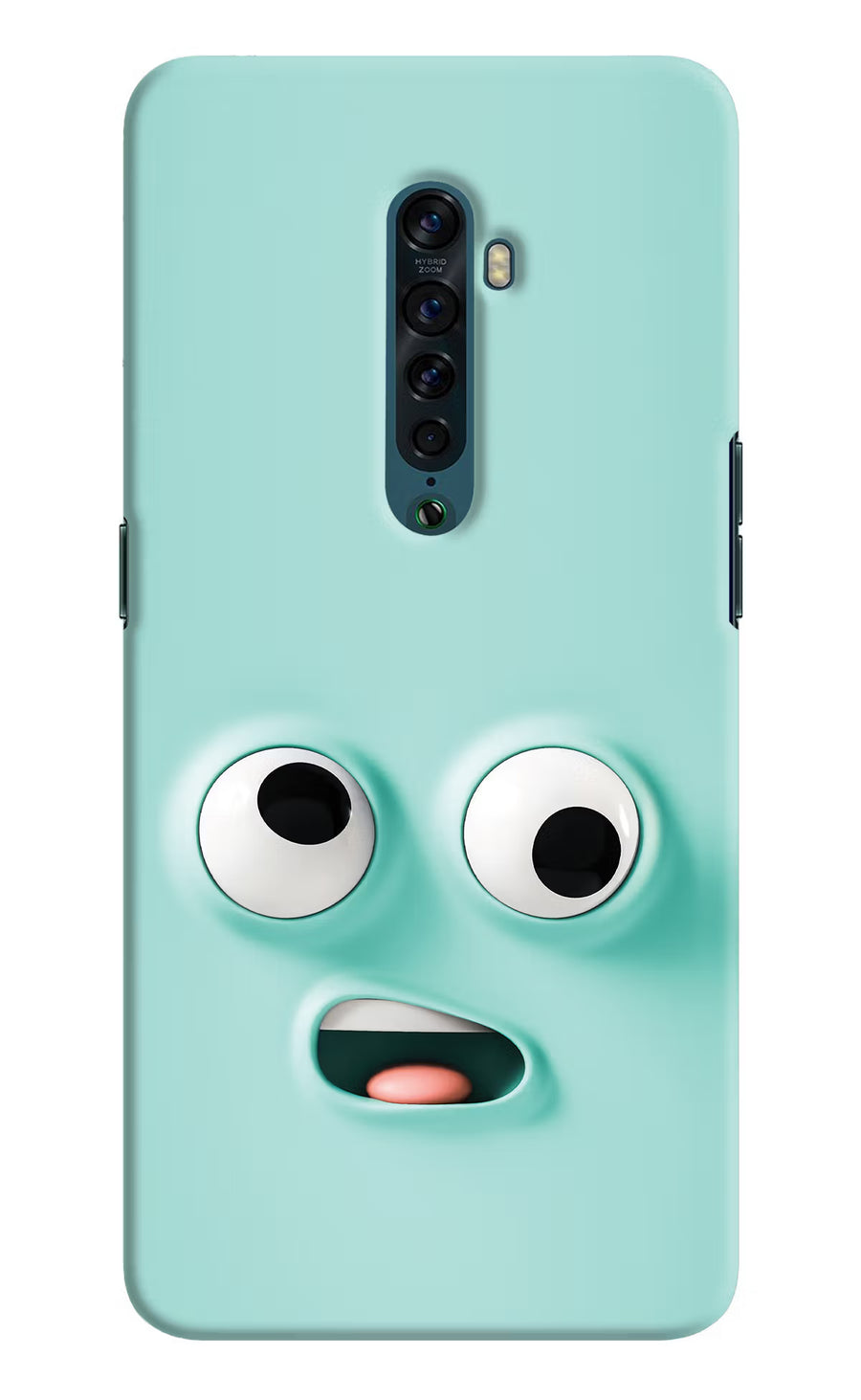 Funny Cartoon Oppo Reno2 Back Cover, Hard case
