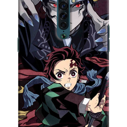 Demon Slayer Oppo Reno2 Hard Case Back Cover by Casekaro