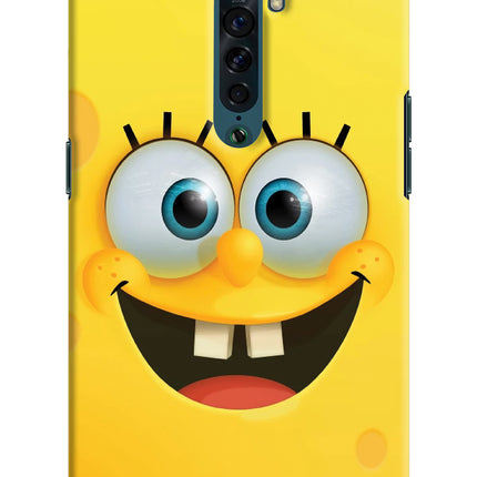 Sponge 1 Oppo Reno2 Hard Case Back Cover by Casekaro