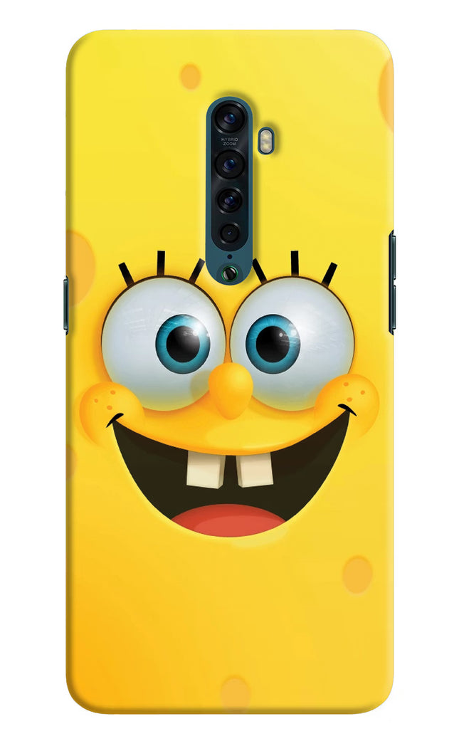 Sponge 1 Oppo Reno2 Hard Case Back Cover by Casekaro