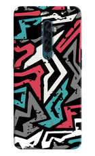 Geometric Graffiti Oppo Reno2 Hard Case Back Cover by Casekaro