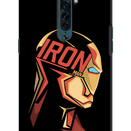 IronMan Oppo Reno2 Hard Case Back Cover by Casekaro