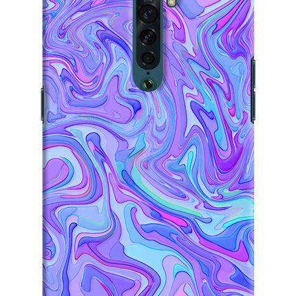 Glitter Oppo Reno2 Hard Case Back Cover by Casekaro