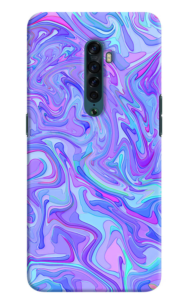 Glitter Oppo Reno2 Hard Case Back Cover by Casekaro