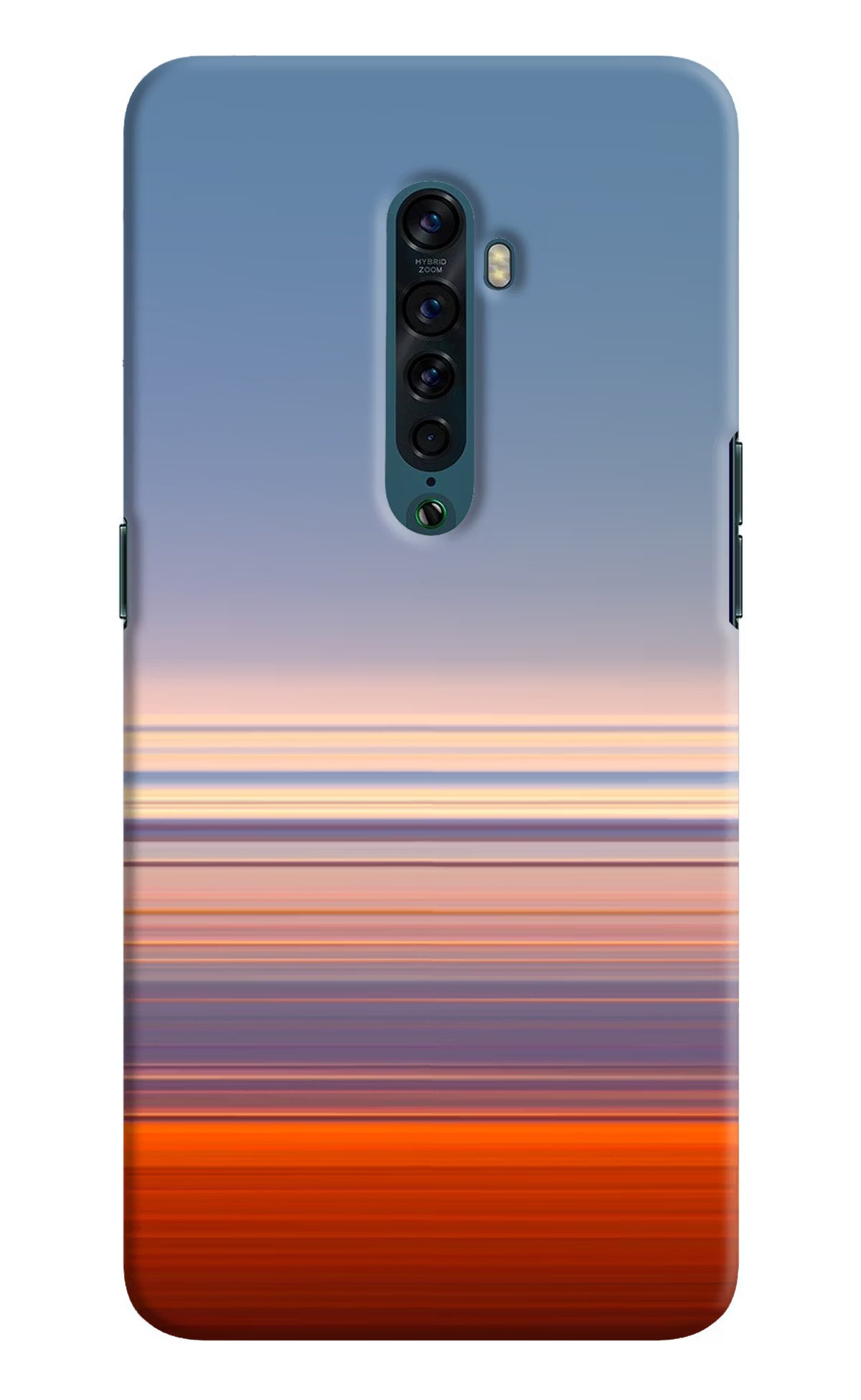 Morning Colors Oppo Reno2 Hard Case Back Cover by Casekaro