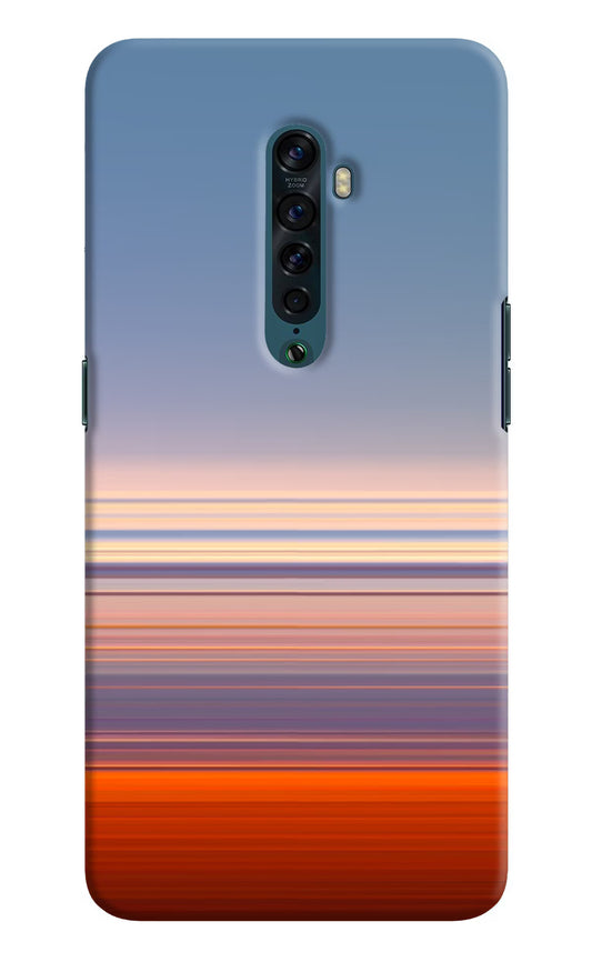 Morning Colors Oppo Reno2 Hard Case Back Cover by Casekaro