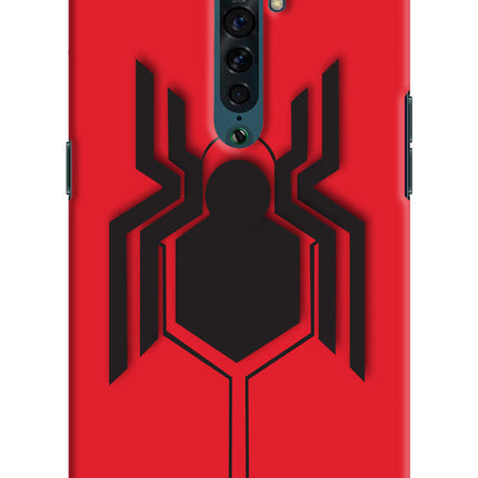 Spider Oppo Reno2 Hard Case Back Cover by Casekaro