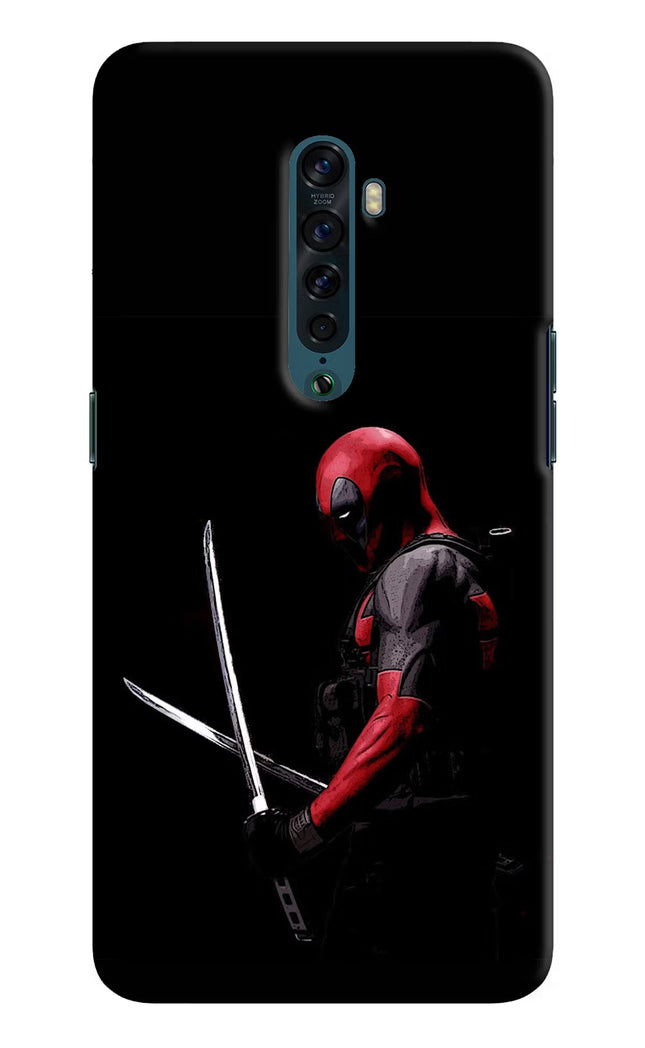 Deadpool Oppo Reno2 Hard Case Back Cover by Casekaro