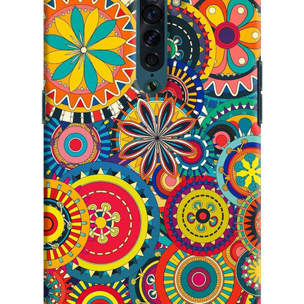 Gol Gol Art Oppo Reno2 Hard Case Back Cover by Casekaro