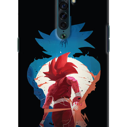 Goku Oppo Reno2 Hard Case Back Cover by Casekaro