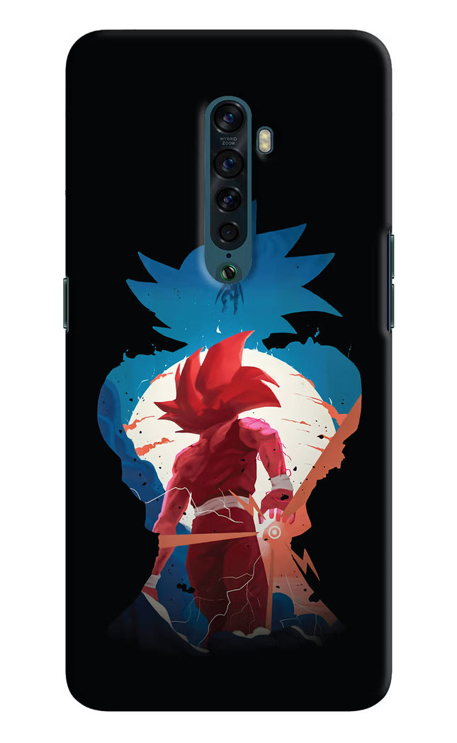 Goku Oppo Reno2 Hard Case Back Cover by Casekaro