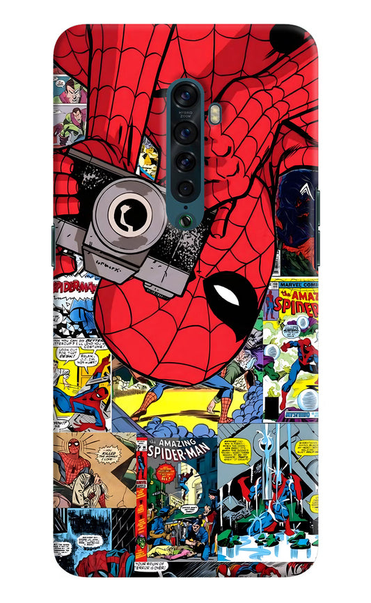 Spider Man Oppo Reno2 Hard Case Back Cover by Casekaro