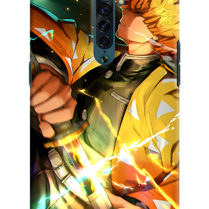 Demon Slayer Oppo Reno2 Hard Case Back Cover by Casekaro