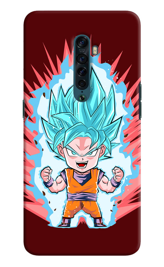 Goku Little Oppo Reno2 Hard Case Back Cover by Casekaro