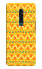 Tribal Pattern Oppo Reno2 Hard Case Back Cover by Casekaro
