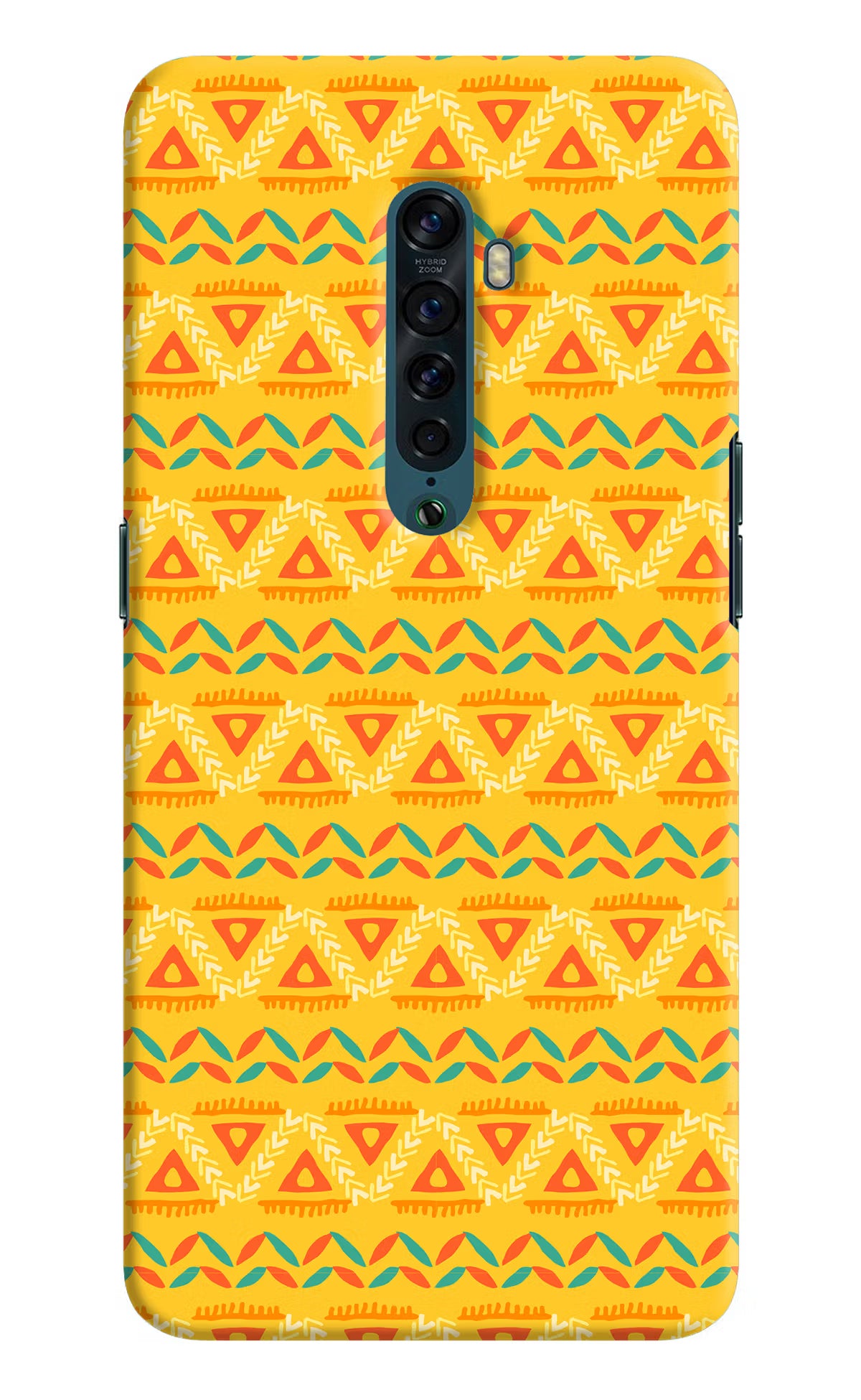Tribal Pattern Oppo Reno2 Hard Case Back Cover by Casekaro