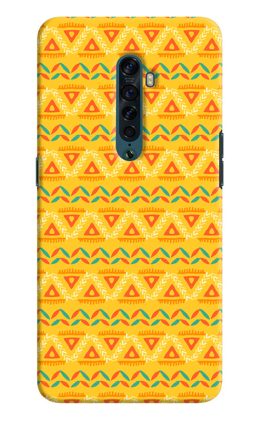 Tribal Pattern Oppo Reno2 Hard Case Back Cover by Casekaro