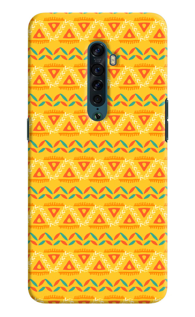 Tribal Pattern Oppo Reno2 Hard Case Back Cover by Casekaro