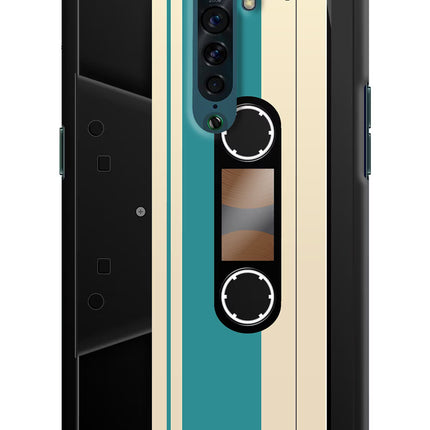 Cassette Oppo Reno2 Hard Case Back Cover by Casekaro