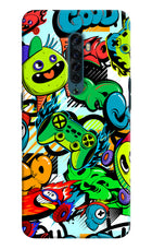 Game Doodle Oppo Reno2 Hard Case Back Cover by Casekaro