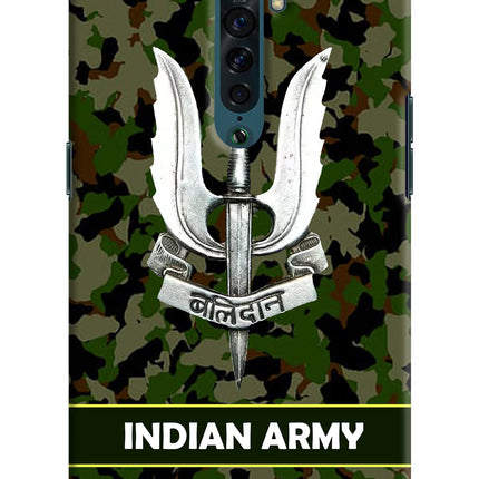 Balidan Indian Logo Oppo Reno2 Hard Case Back Cover by Casekaro