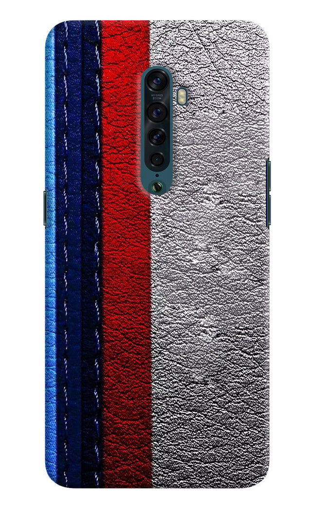 BMW Stripes Oppo Reno2 Hard Case Back Cover by Casekaro