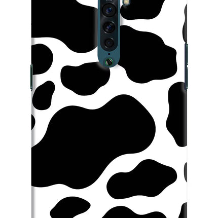 Cow Spots Oppo Reno2 Hard Case Back Cover by Casekaro