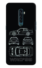 WRC'99 Oppo Reno2 Hard Case Back Cover by Casekaro