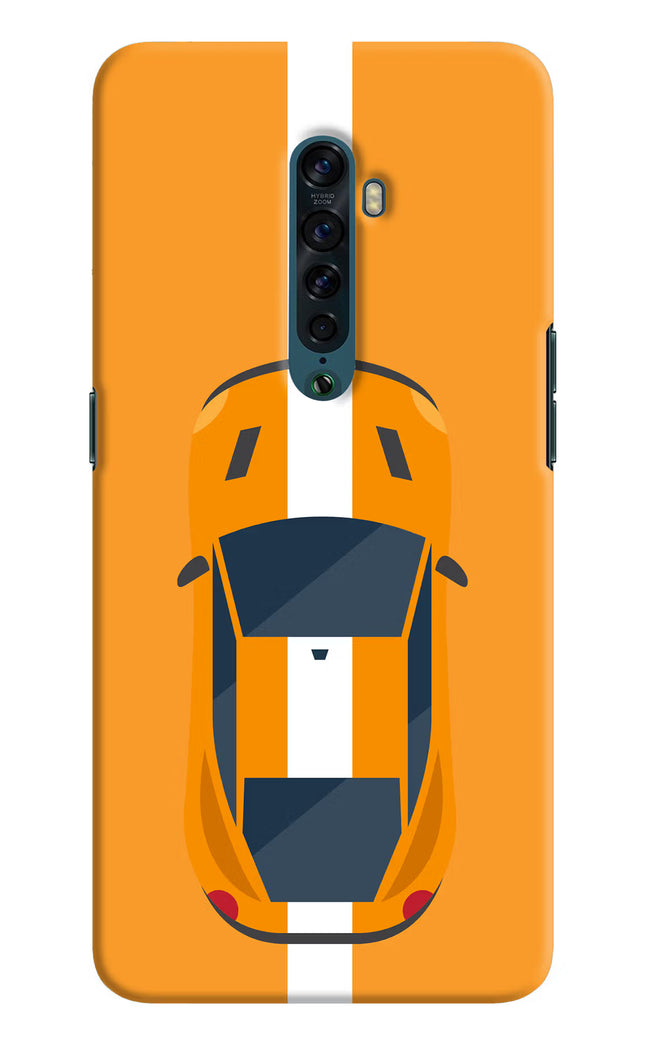 Highway Pursuit Oppo Reno2 Hard Case Back Cover by Casekaro