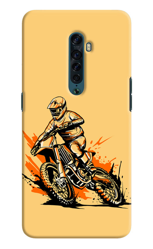 Off-Road Fury Oppo Reno2 Hard Case Back Cover by Casekaro