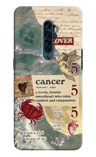 Cancer Zodiac Oppo Reno2 Hard Case Back Cover by Casekaro