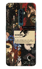 Scorpio Zodiac Oppo Reno2 Hard Case Back Cover by Casekaro
