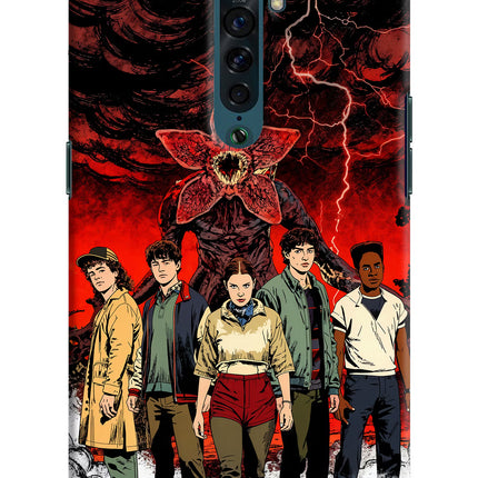 Ordinary Things Characters Oppo Reno2 Hard Case Back Cover by Casekaro