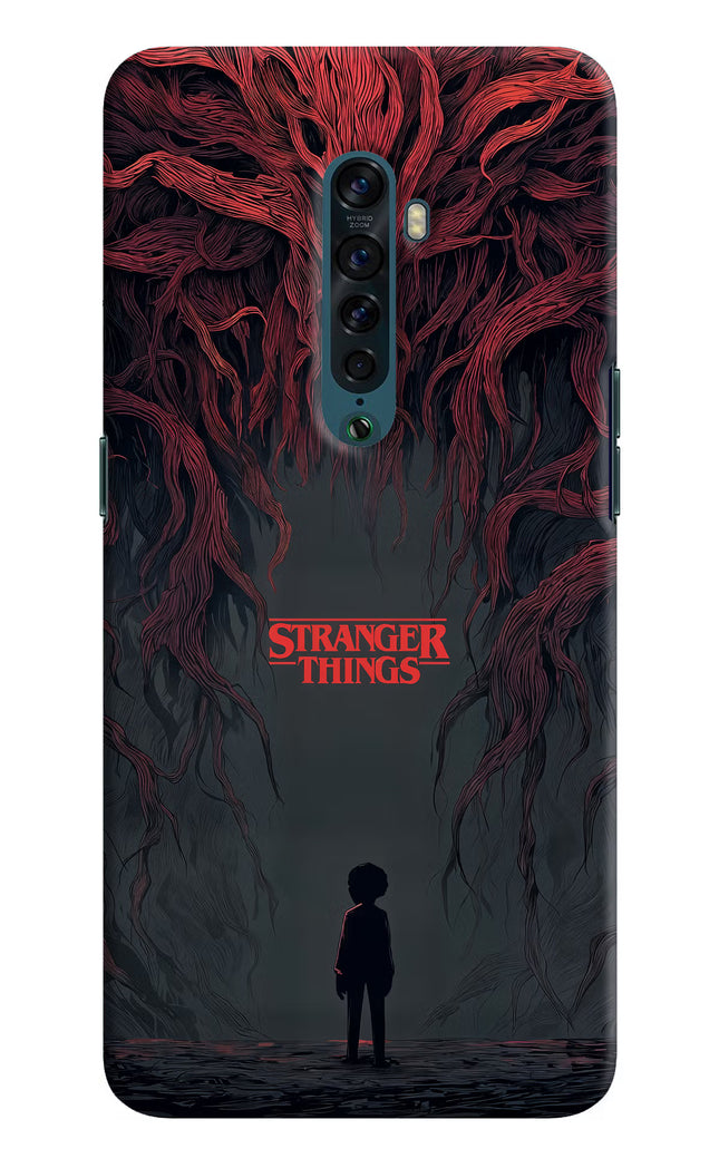Ordinary Things Dark Side Oppo Reno2 Hard Case Back Cover by Casekaro