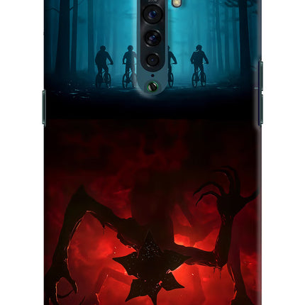 Ordinary Things Downside Up Oppo Reno2 Hard Case Back Cover by Casekaro
