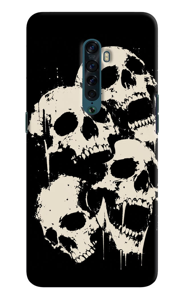 Dead Stack Oppo Reno2 Hard Case Back Cover by Casekaro