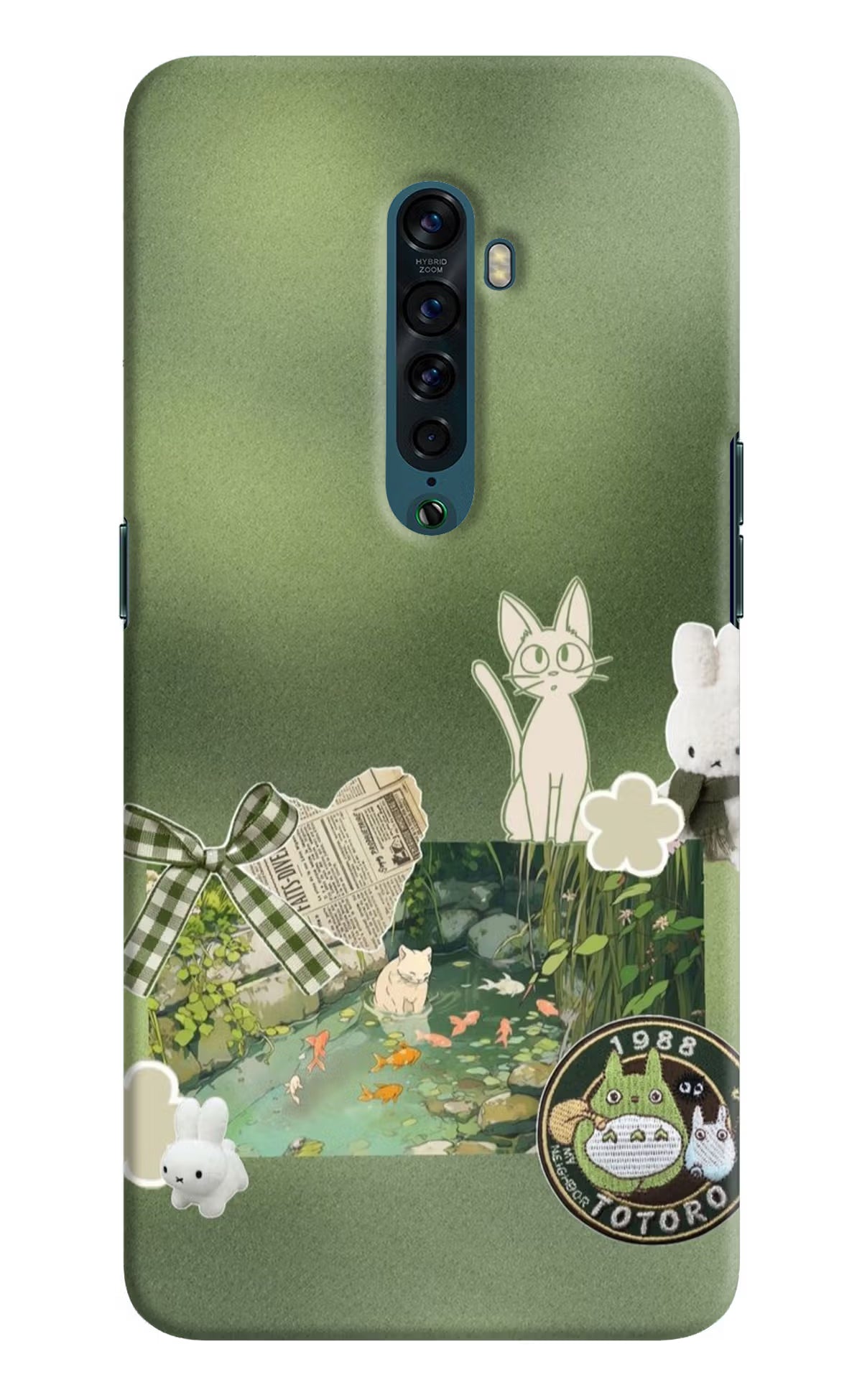 Aesthetic anime Oppo Reno2 Back Cover