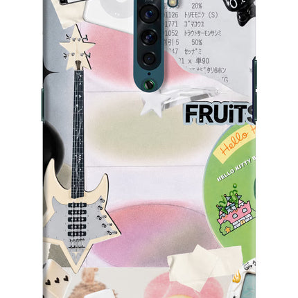 Softcore case Oppo Reno2 Hard Case Back Cover by Casekaro