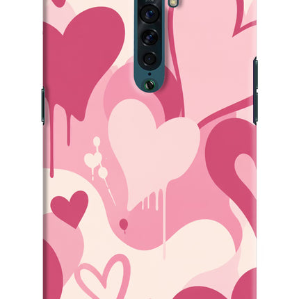 Hearty case Oppo Reno2 Hard Case Back Cover by Casekaro