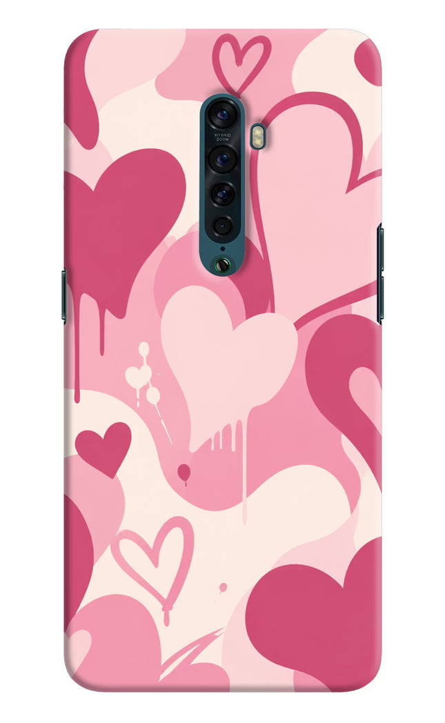Hearty case Oppo Reno2 Hard Case Back Cover by Casekaro