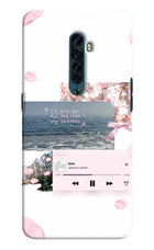 Wave to earth Oppo Reno2 Hard Case Back Cover by Casekaro
