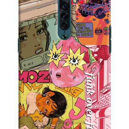Funkover Oppo Reno2 Hard Case Back Cover by Casekaro