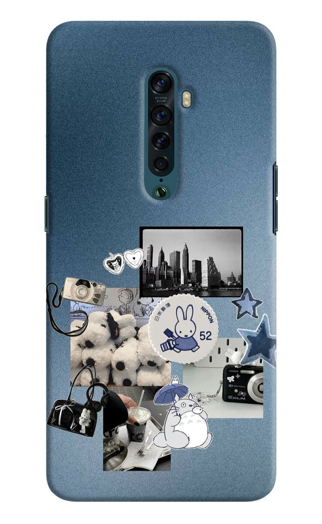Miffy Oppo Reno2 Hard Case Back Cover by Casekaro