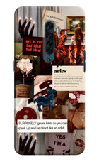 Zodiac Aries Oppo Reno2 Hard Case Back Cover by Casekaro