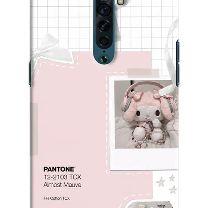 Pantone Asthetic Oppo Reno2 Hard Case Back Cover by Casekaro