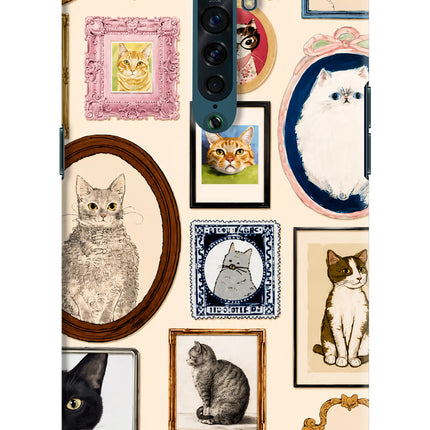 Mirror Cats Oppo Reno2 Hard Case Back Cover by Casekaro