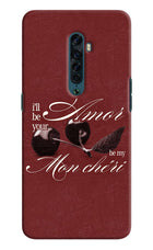 Velvet Cherry Oppo Reno2 Hard Case Back Cover by Casekaro